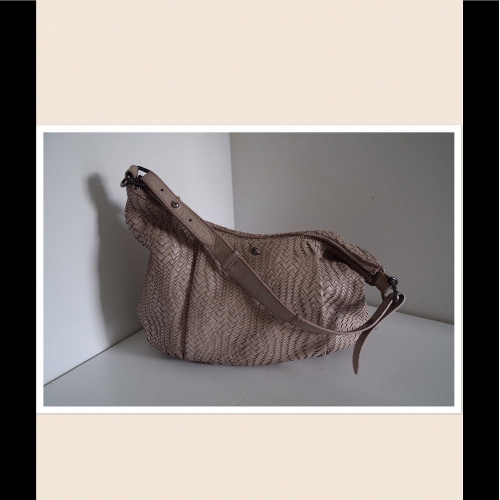 Elliott Luca leather  hobo bag